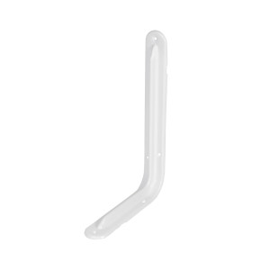 Consola standard, din tabla, alba, 245 x 165 x 36 mm