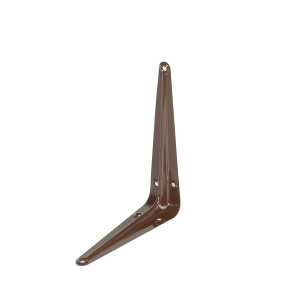 Consola standard, din tabla, maro, 125 x 150 x 33 mm