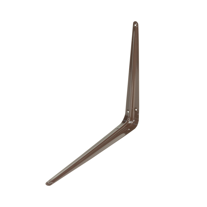 Consola standard, din tabla, maro, 300 x 350 x 48 mm