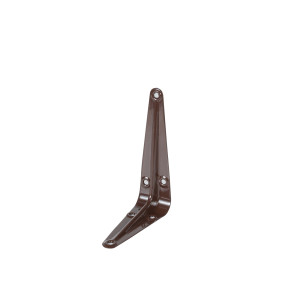Consola standard, din tabla, maro, 75 x 100 x 31 mm