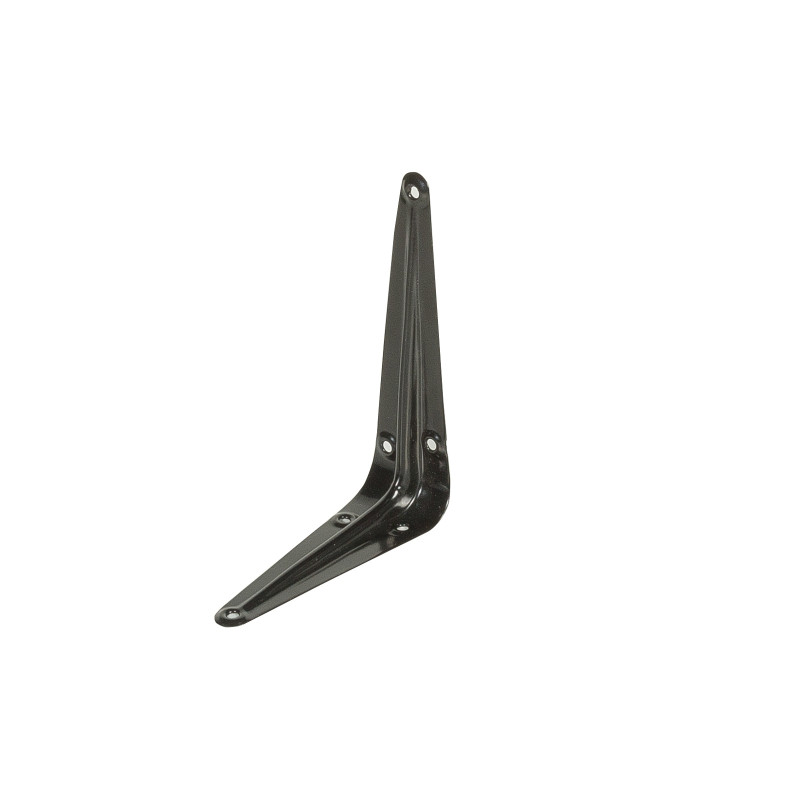 Consola standard, din tabla, neagra, 100 x 125 x 32 mm