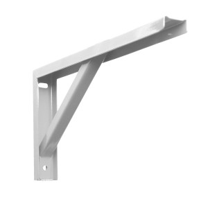 Consola tehnica, din tabla, alba, 300 x 33 x 155 mm