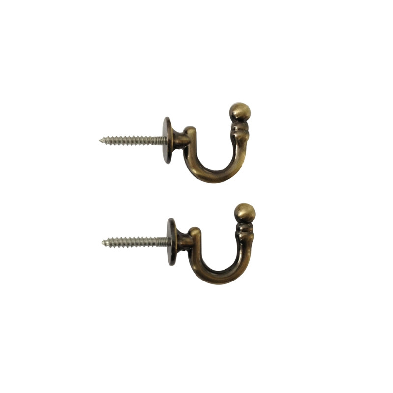 Console perete pentru galerii, YH001-AB, metal, antic, set 2 bucati