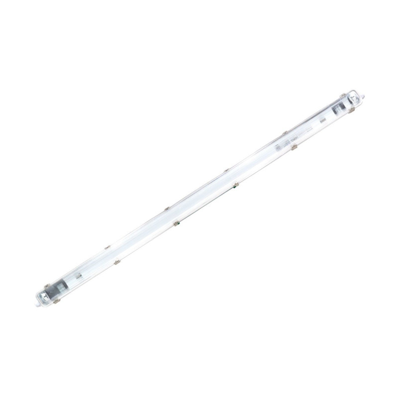 Corp de iluminat etans Hepol, G13, 1 x T8 (max 36W), 1200 mm, IP65, interior / exterior