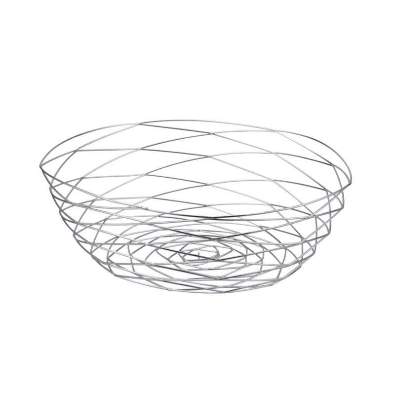 Cos de masa pentru fructe, KIC-0284C, din metal cromat, 10 x 30 cm