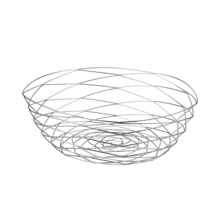 Cos de masa pentru fructe, KIC-0284C, din metal cromat, 10 x 30 cm
