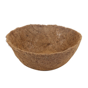 Cos pentru flori Versay HY10-01, fibra cocos, maro, 35 x 18 cm