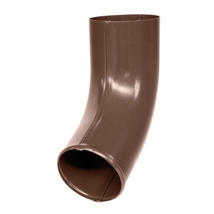 Cot evacuare burlan pentru sistem pluvial, Bilka, metalic, maro (RAL 8017), lucios, D 100 x 0.6 mm