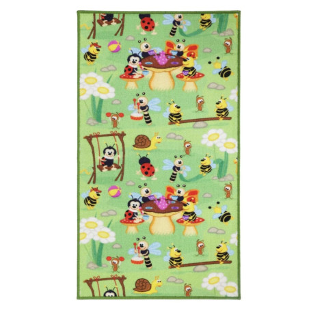 Covor camera copii Davo Pro, 67 x 120 cm, nylon, multicolor, dreptunghiular