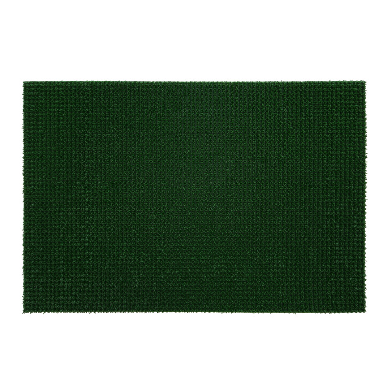 Covor intrare exterior FinnTurf, 60 x 90 cm, polietilena, verde, dreptunghiular