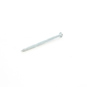Cui striat pentru beton, cu cap inecat, otel, zincat alb, 2.7 x 50 mm