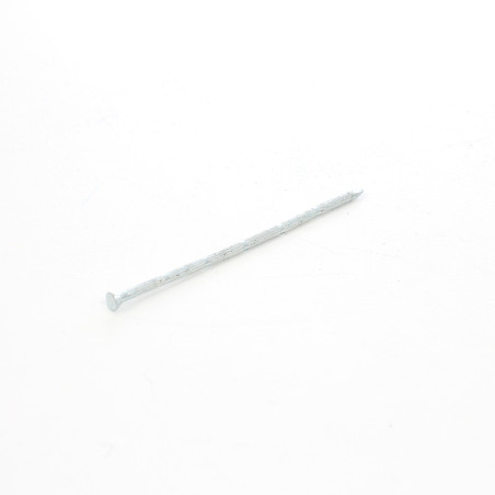 Cui striat pentru beton, cu cap inecat, otel, zincat alb, 2.7 x 80 mm
