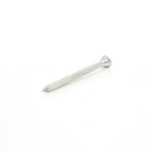 Cui striat pentru beton, cu cap inecat, otel, zincat alb, 3.5 x 40 mm