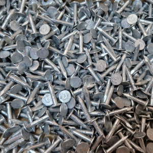Cuie pentru sindrila zincate, otel, 3 x 18 mm, 1 Kg