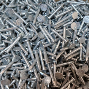Cuie pentru sindrila zincate, otel, 3 x 25 mm, 1 Kg