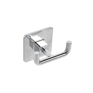 Cuier baie Cold Wind 105M08100, montaj pe perete, cu 2 agatatori