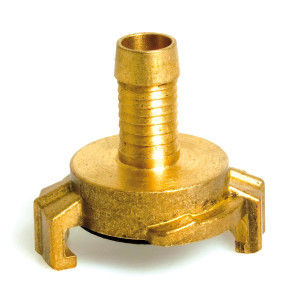 Cupla cu portfurtun, alama, cu gheara, 13 mm