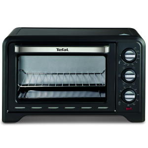 Cuptor electric Tefal Optimo OF444834, 19 litri, 1380 W, 6 programe, convectie, grill, termostat reglabil, timer, invelis interi