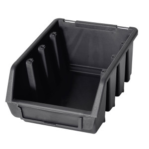 Cutie pentru depozitare, Patrol Ergobox 2, negru, 161 x 116 x 75 mm