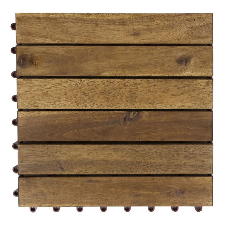 Dala lemn OT01 DB, exterior, 30 x 30 x 2.4 cm