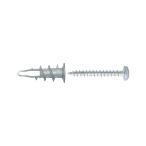 Diblu autoforant pentru gips carton, din zamac, cu surub, TRZ 13 x 30 mm