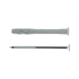 Diblu pentru montaj rapid, din nylon, cu surub, Fischer, 8 x 80