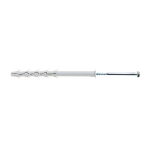 Diblu pentru rame, din nylon, Fischer, cu surub, cap hexagonal, 12 x 180 mm