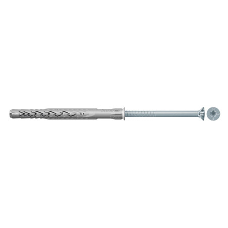 Diblu universal din nylon, cu surub, cap inecat, T50, Fischer SXR, 14 x 140 mm