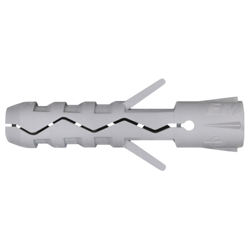 Diblu universal din nylon, cu surub cu cap bombat, Friulsider TUV, 6 x 30 mm, 15 bucati