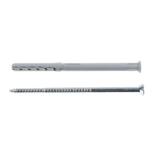 Diblu universal din nylon, Fischer SXR, 8 x 120 mm, cu surub T30