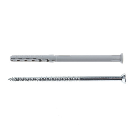 Diblu universal din nylon, Fischer SXR, 8 x 120 mm, cu surub T30