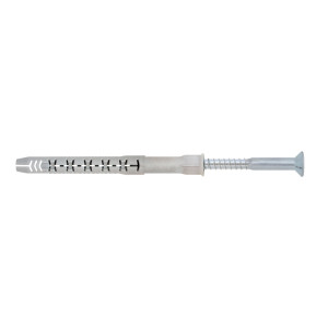Diblu universal din nylon, Friulsider FM-X5, 10 x 100 mm, cu surub 7 x 105 mm, cap inecat, amprenta Torx