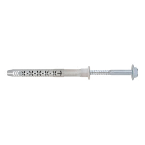 Diblu universal din nylon, Friulsider FM-X5, 10 x 100 mm, cu surub 7 x 105 mm, hexagonal, amprenta Torx