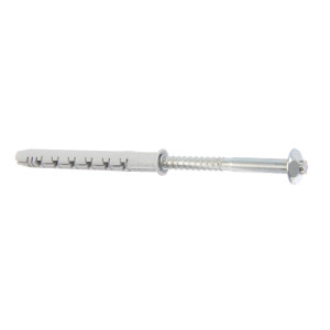 Diblu universal din nylon, Friulsider FM-X5, 10 x 115 mm, cu surub 7 x 120 mm, amprenta Torx T40, capat antifurt