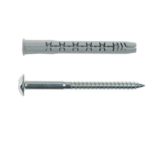 Diblu universal din nylon, Friulsider FM-X5, 10 x 85 mm, cu surub 7 x 90 mm, amprenta Torx T40, capat antifurt