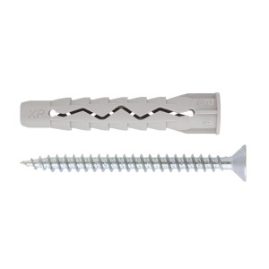 Diblu universal din plastic, cu surub cu cap inecat, Friulsider FMXP, 8 x 52 mm