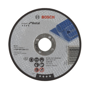 Disc debitare metale, Bosch Expert for Metal, 125 x 22.23 x 2.5 mm