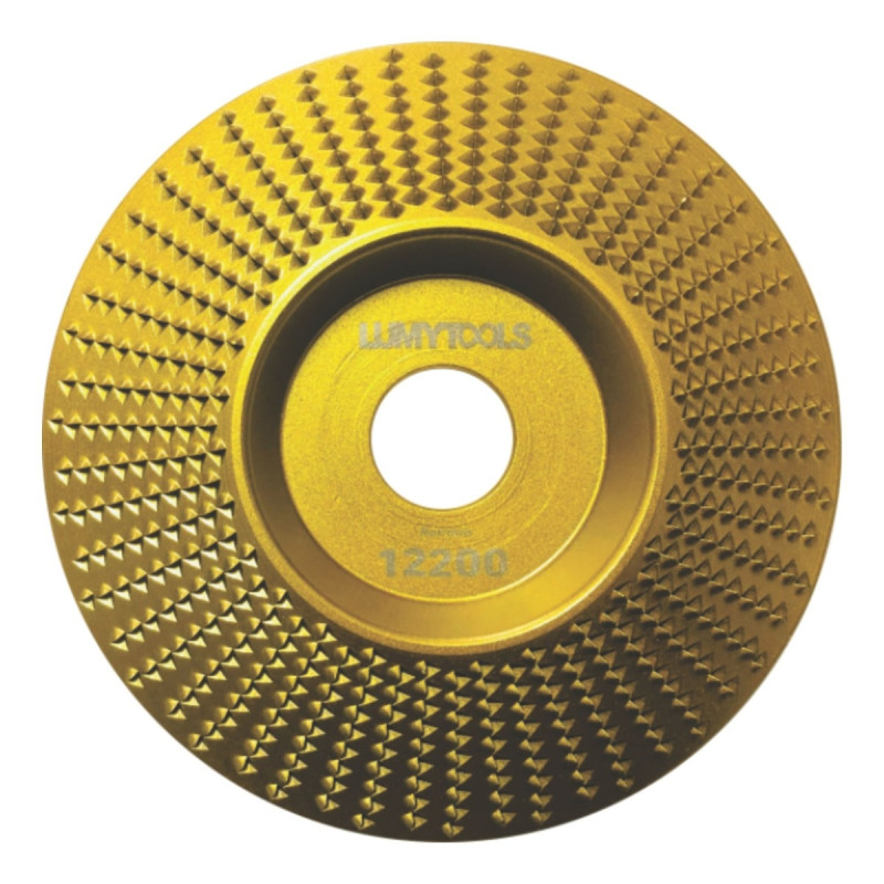 Disc degrosare lemn, conic, Lumytools LT08825, 125 x 22.2 mm