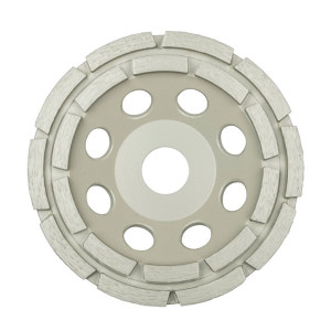 Disc diamantat, tip oala, pentru slefuire, Klingspor DS 300 B, 125 x 22.23 x 7 x 5 mm