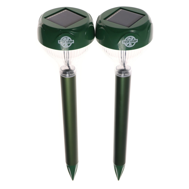 Dispozitiv anticartita si antiserpi PS-113C, 1300 - 1600 mp, incarcare solara, LED, 2 buc