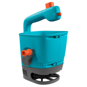 Dispozitiv imprastiere seminte si ingrasaminte, Gardena 00431-20, PVC, albastru, capacitate 1.8 L