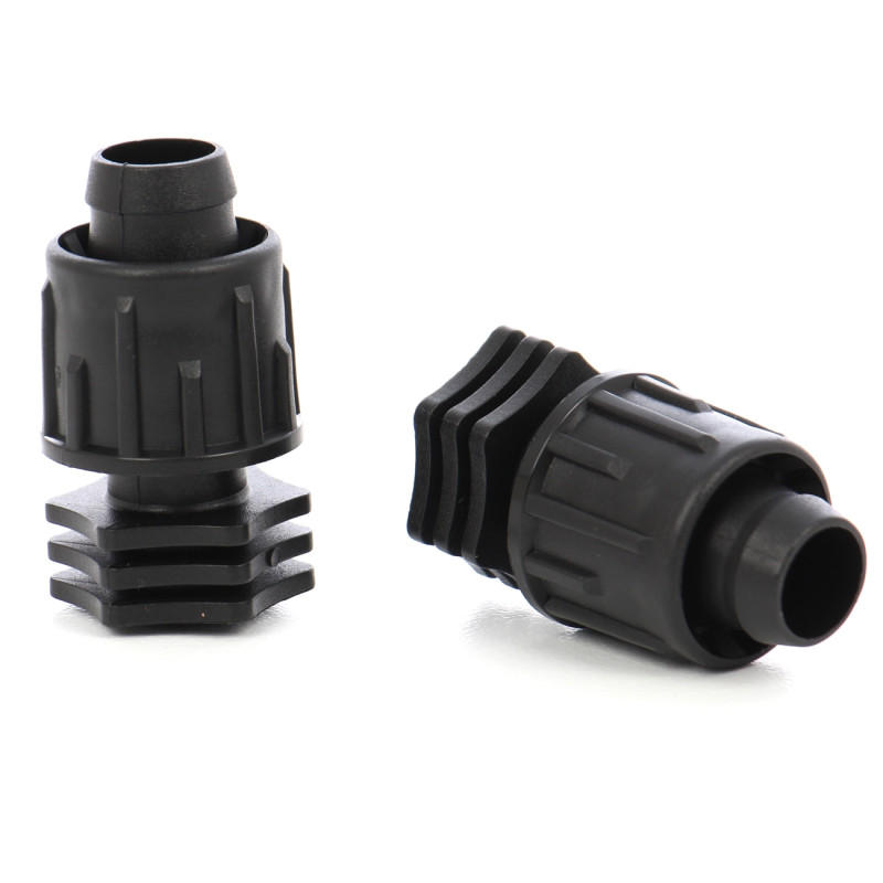 Dop pentru banda pentru irigatii prin picurare, D 17 mm, negru, polipropilena, set 2 buc