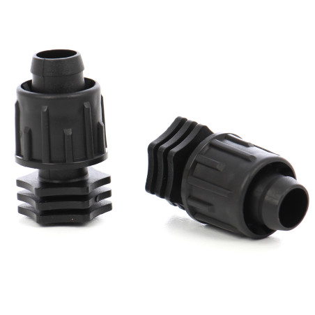Dop pentru banda pentru irigatii prin picurare, D 17 mm, negru, polipropilena, set 2 buc