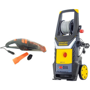 Aparat de spalat cu presiune, Stanley Fatmax SFXPW20E, 2000 W + aspirator auto DAVC150