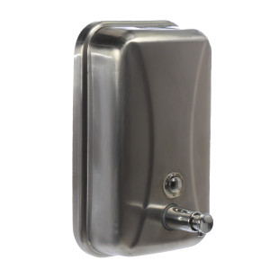 Dozator sapun lichid, inox, finisaj cromat, 1000 ml