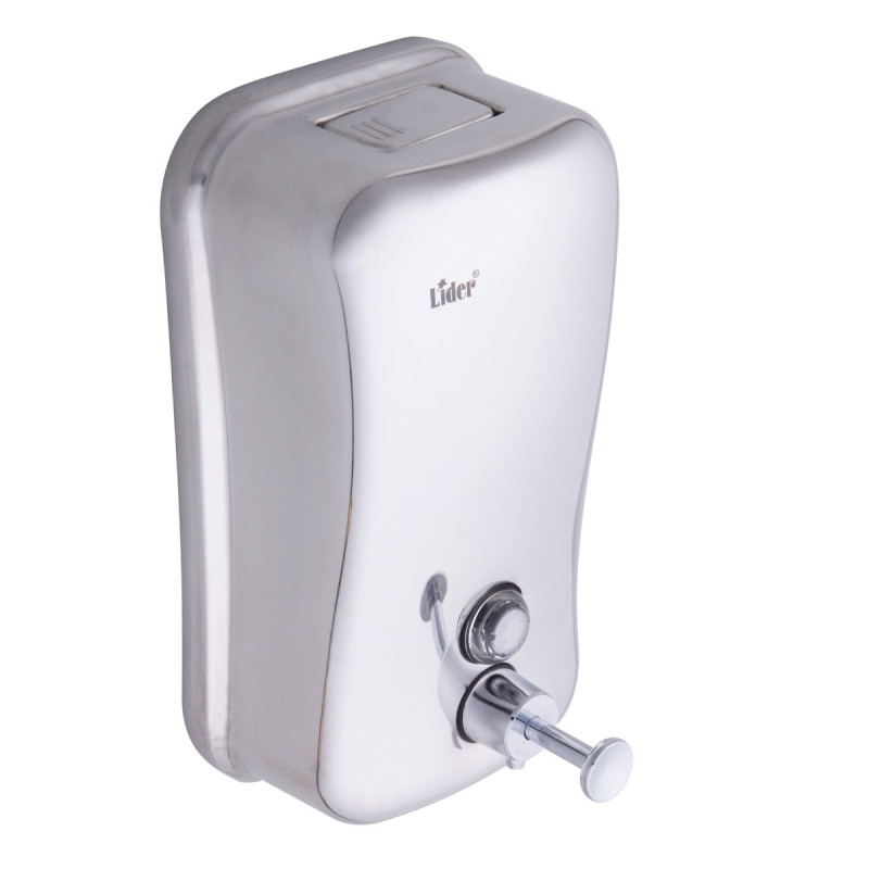 Dozator sapun lichid Lider 1270, otel, montaj suspendat, 800 ml