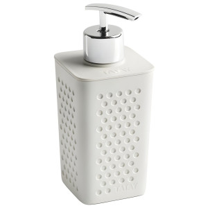 Dozator sapun lichid Tatay Bohol S6420201, polipropilena, alb, 300 ml