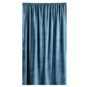 Draperie Atria, Velvet Amelie 5018-9, catifea, turcoaz, semiopac, H 280 cm