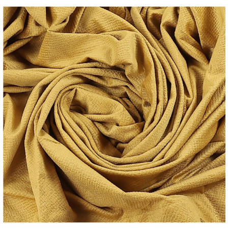 Draperie Caressa TEMVCS001, catifea, galben, 140 x 240 cm