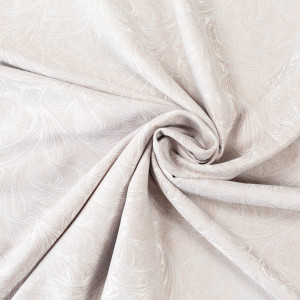 Draperie, JTH 134/1, poliester, maro + gri, semiopac, 280 cm